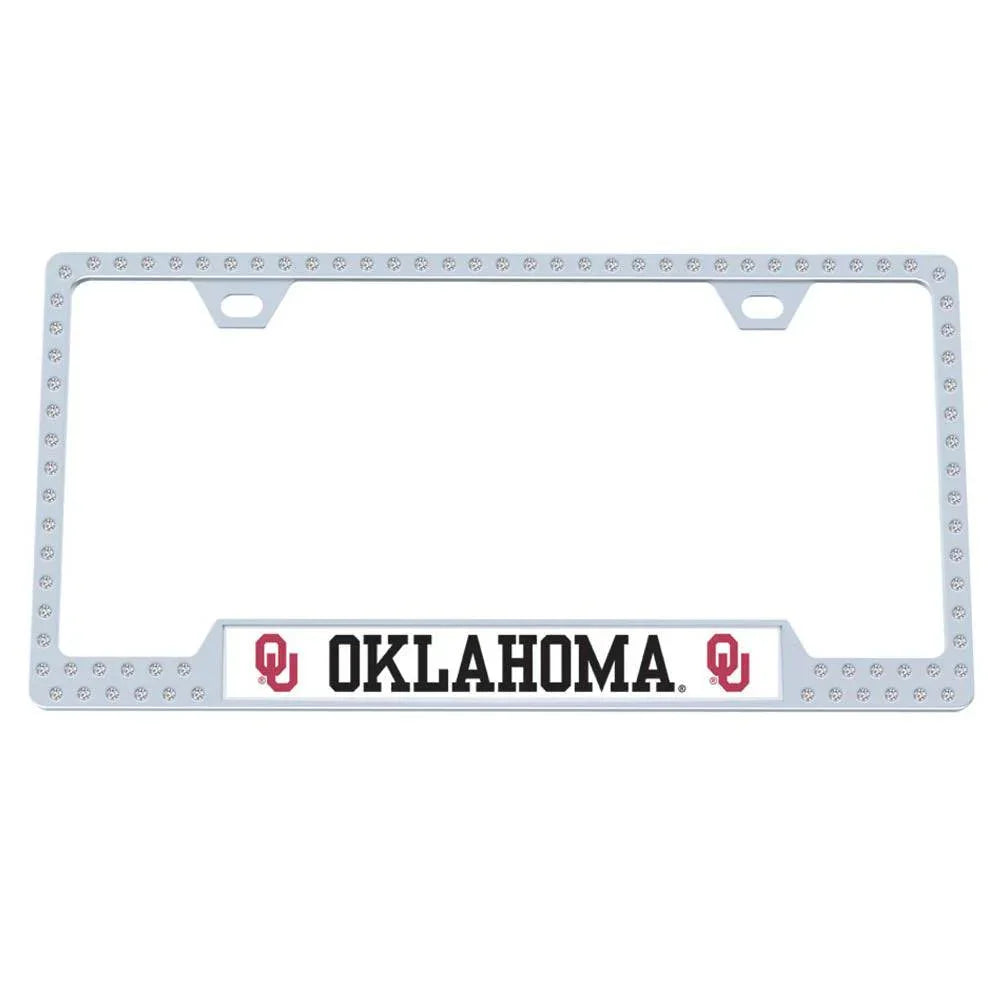 Oklahoma Sooners Bling Tag Frame (SSKG) - 757 Sports Collectibles