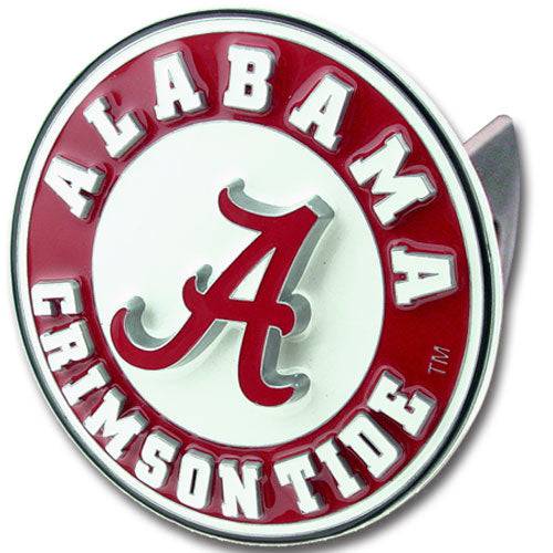 Alabama Crimson Tide Hitch Cover Class II and Class III Metal Plugs (SSKG) - 757 Sports Collectibles