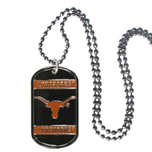 Texas Longhorns Tag Necklace (SSKG) - 757 Sports Collectibles