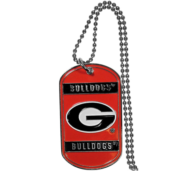 Georgia Tech Yellow Jackets Tag Necklace (SSKG) - 757 Sports Collectibles
