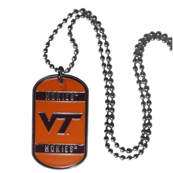 Virginia Tech Hokies Tag Necklace (SSKG) - 757 Sports Collectibles