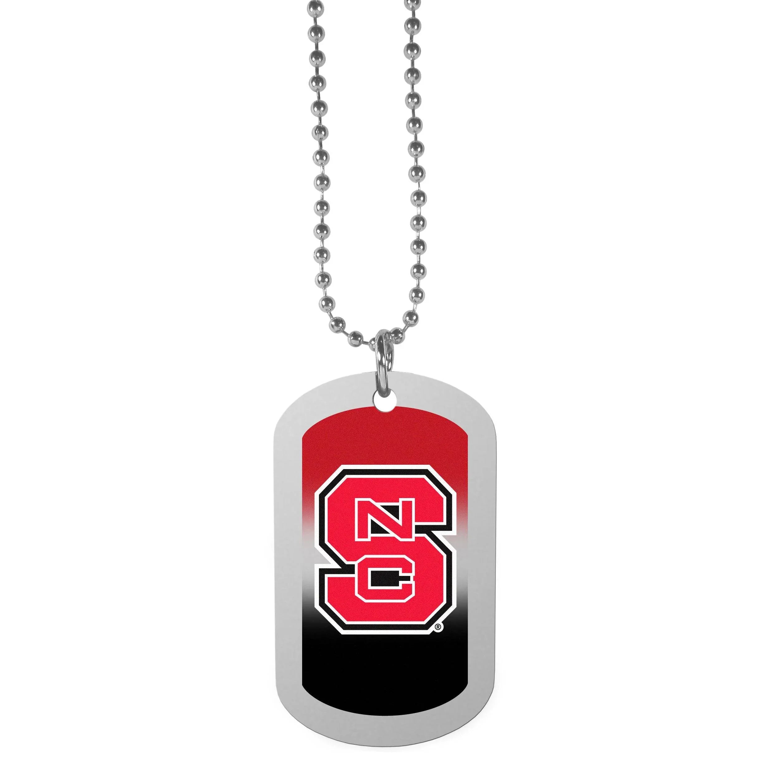 N. Carolina St. Wolfpack Team Tag Necklace (SSKG) - 757 Sports Collectibles