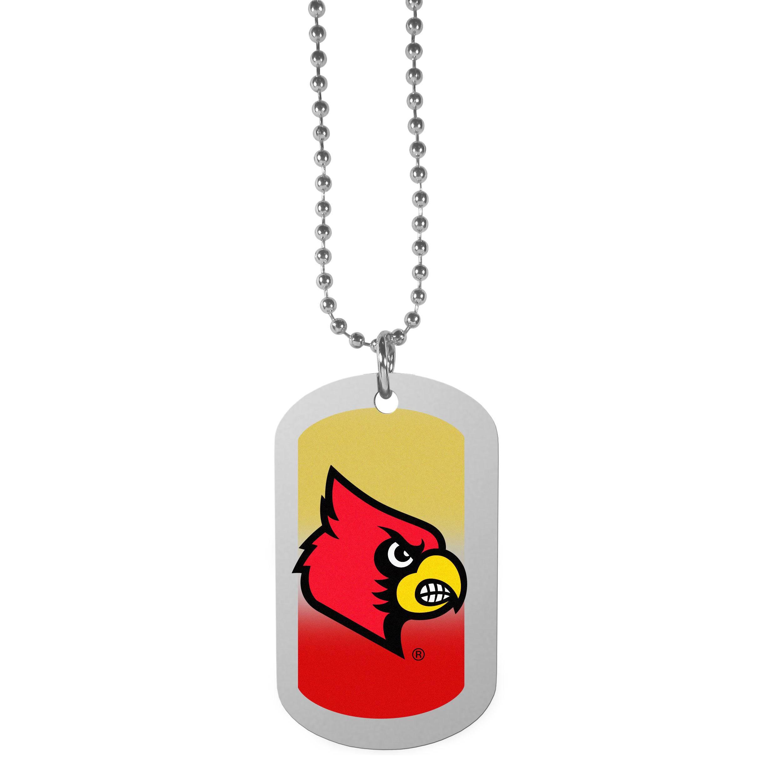 Louisville Cardinals Team Tag Necklace (SSKG) - 757 Sports Collectibles
