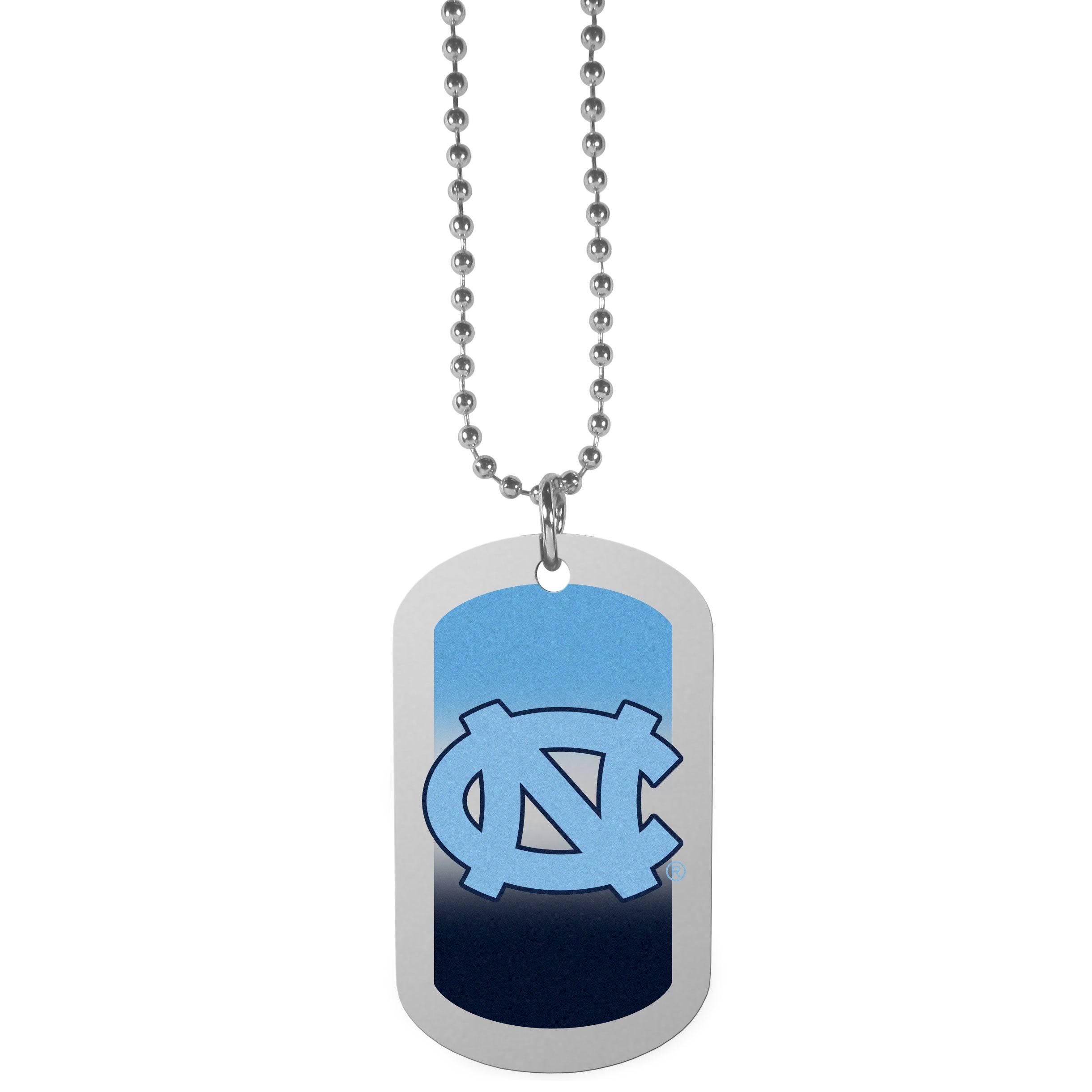 N. Carolina Tar Heels Team Tag Necklace (SSKG) - 757 Sports Collectibles
