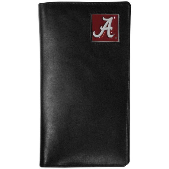 Alabama Crimson Tide Leather Tall Wallet (SSKG) - 757 Sports Collectibles