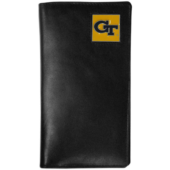 Georgia Tech Yellow Jackets Leather Tall Wallet (SSKG) - 757 Sports Collectibles