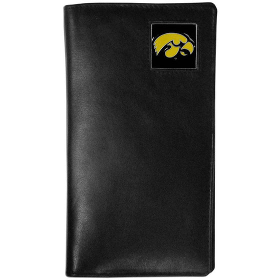 Iowa Hawkeyes Leather Tall Wallet (SSKG) - 757 Sports Collectibles