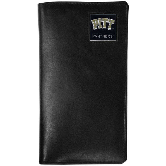 PITT Panthers Leather Tall Wallet (SSKG) - 757 Sports Collectibles