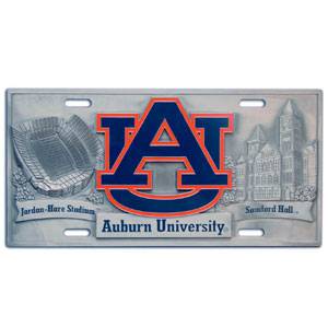 Auburn Tigers Collector's License Plate (SSKG) - 757 Sports Collectibles