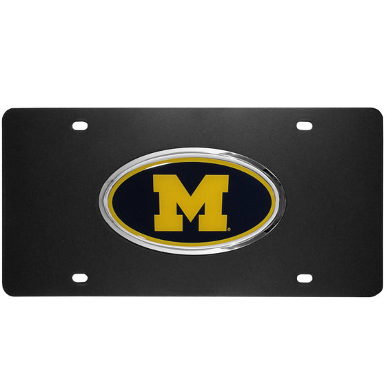 Michigan Wolverines Acrylic License Plate (SSKG) - 757 Sports Collectibles