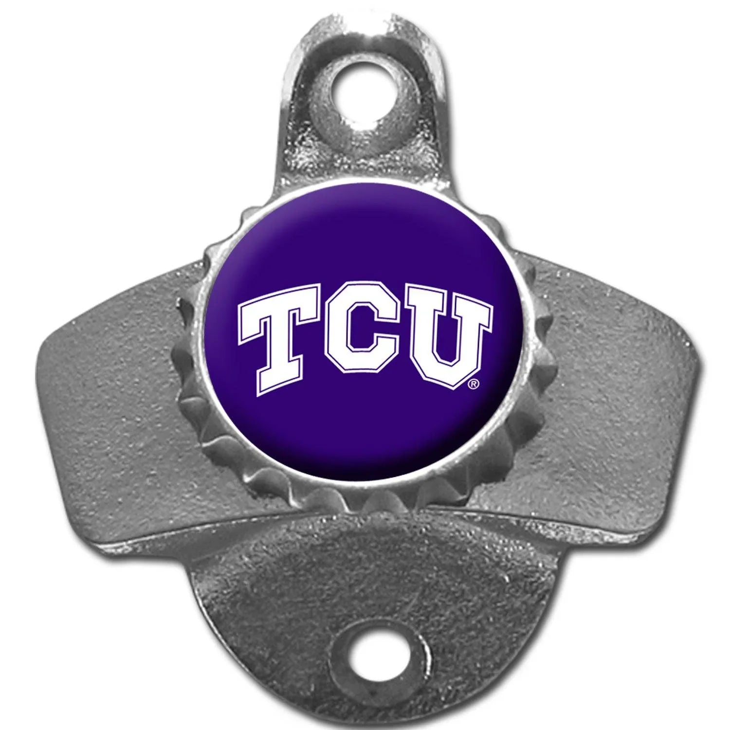 TCU Horned Frogs Wall Mounted Bottle Opener (SSKG) - 757 Sports Collectibles