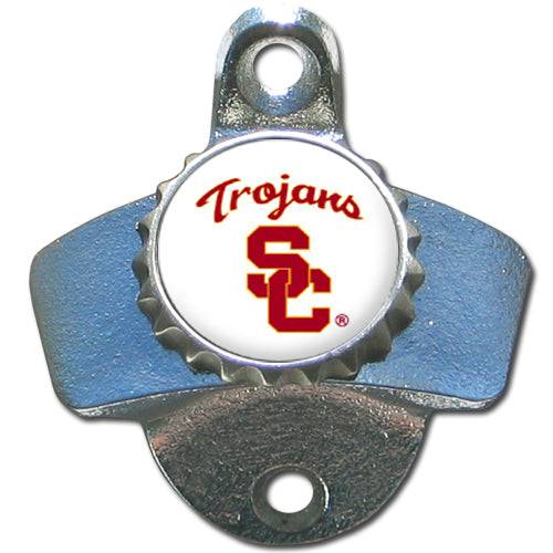 USC Trojans Wall Mounted Bottle Opener (SSKG) - 757 Sports Collectibles