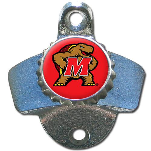 Maryland Terrapins Wall Mounted Bottle Opener (SSKG) - 757 Sports Collectibles