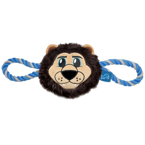 Detroit Lions Mascot Rope Toy by Pets First