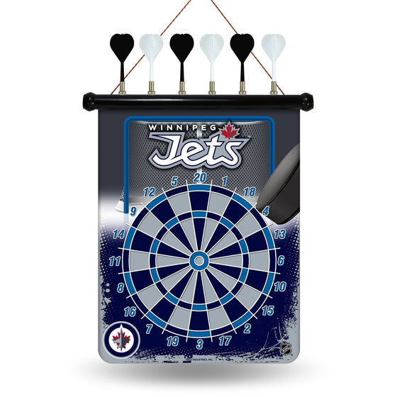 WINNIPEG JETS - WIN MAGNETIC DART BOARD (Rico) - 757 Sports Collectibles