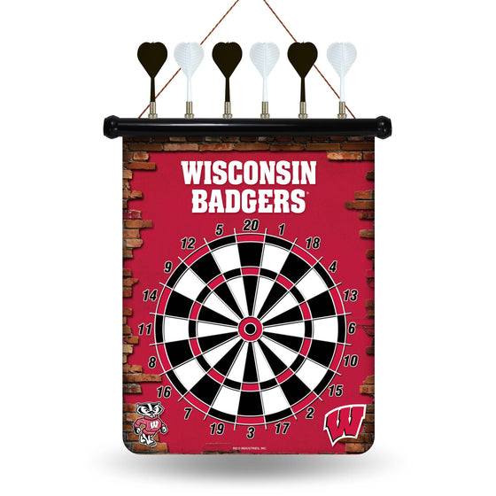 WISCONSIN MAGNETIC DART BOARD (Rico) - 757 Sports Collectibles