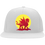 Dragon Fire Hat - Flat Bill Twill Flex Fit - 757 Sports Collectibles