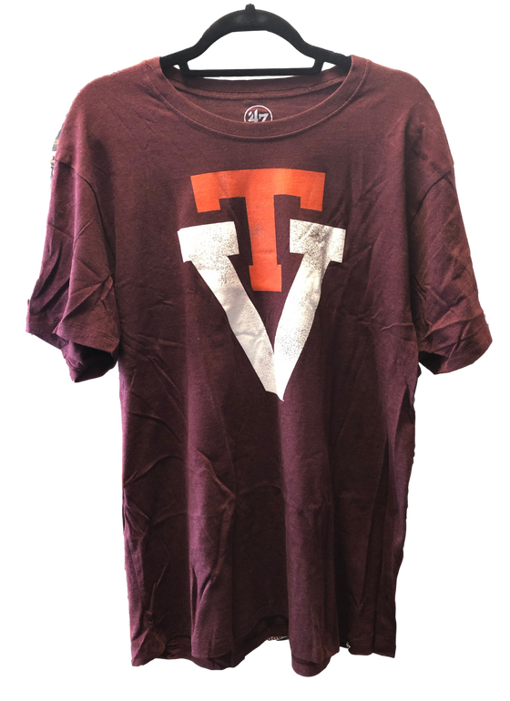 Virginia Tech Hokies Vintage Washed-Out Logo 47' T-Shirt -  Mens - All Sizes - 757 Sports Collectibles
