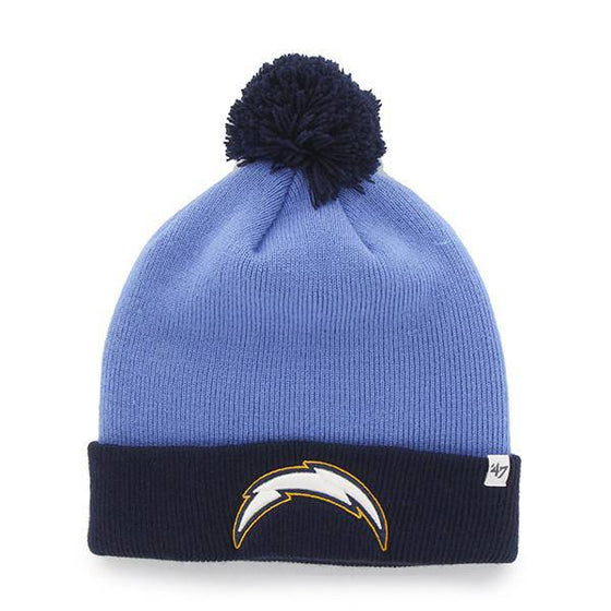 Los Angeles Chargers Bounder Cuff Knit Hat - 757 Sports Collectibles