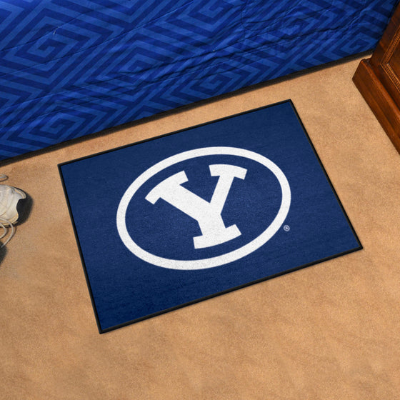 BYU Cougars Starter Mat Accent Rug - 19in. x 30in.