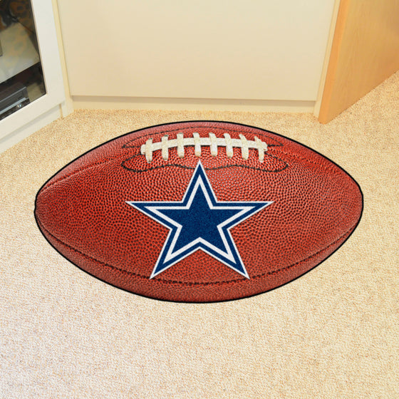 Dallas Cowboys  Football Rug - 20.5in. x 32.5in.