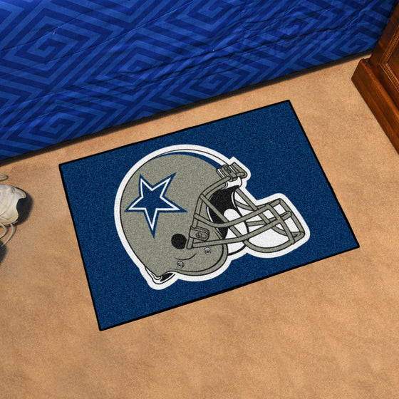 Dallas Cowboys Starter Mat Accent Rug - 19in. x 30in., Helmet Logo