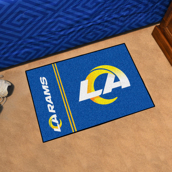 Los Angeles Rams Starter Mat Accent Rug - 19in. x 30in.