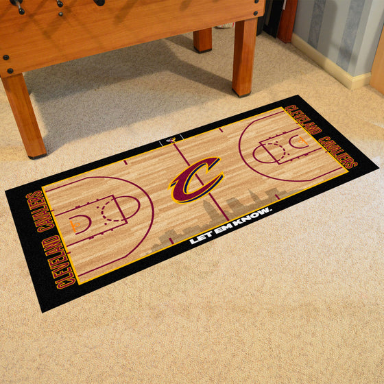 Cleveland Cavaliers Court Runner Rug - 24in. x 44in.