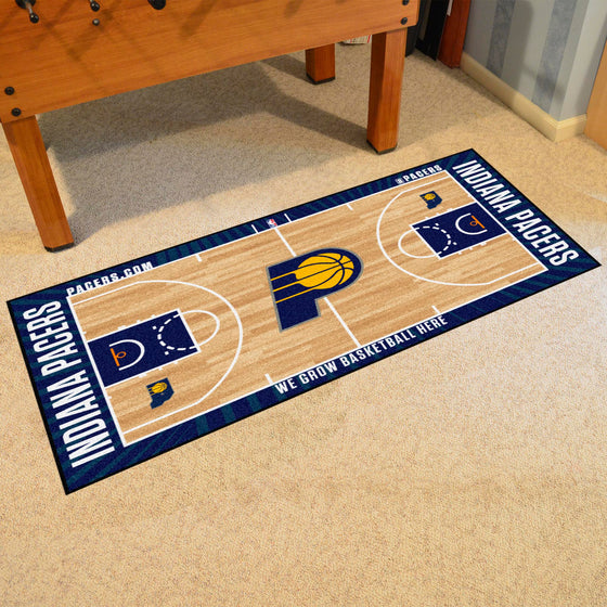 Indiana Pacers Court Runner Rug - 24in. x 44in.