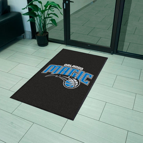 Orlando Magic 3X5 High-Traffic Mat with Durable Rubber Backing - Portrait Orientation