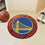 Golden State Warriors Basketball Rug - 27in. Diameter