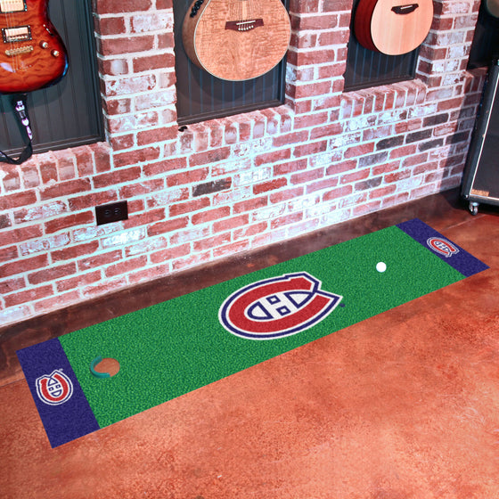 Montreal Canadiens Putting Green Mat - 1.5ft. x 6ft.