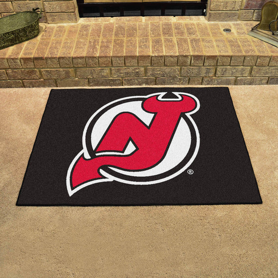 New Jersey Devils All-Star Rug - 34 in. x 42.5 in.