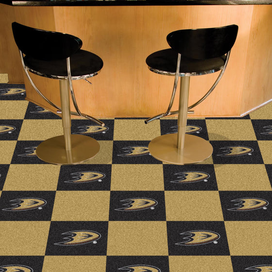 Anaheim Ducks Team Carpet Tiles - 45 Sq Ft.