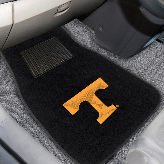 Tennessee Volunteers Embroidered Car Mat Set - 2 Pieces