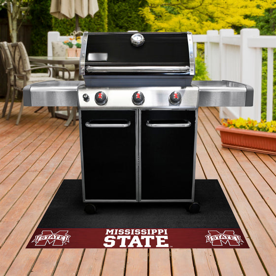 Mississippi State Bulldogs Vinyl Grill Mat - 26in. x 42in.