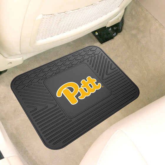 Pitt Panthers Back Seat Car Utility Mat - 14in. x 17in.