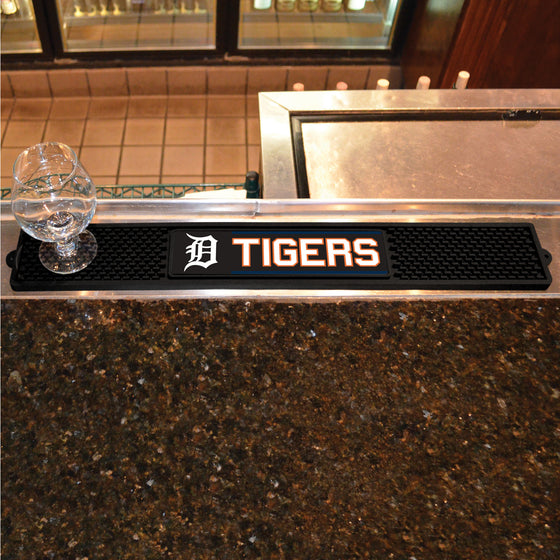 Detroit Tigers Bar Drink Mat - 3.25in. x 24in.