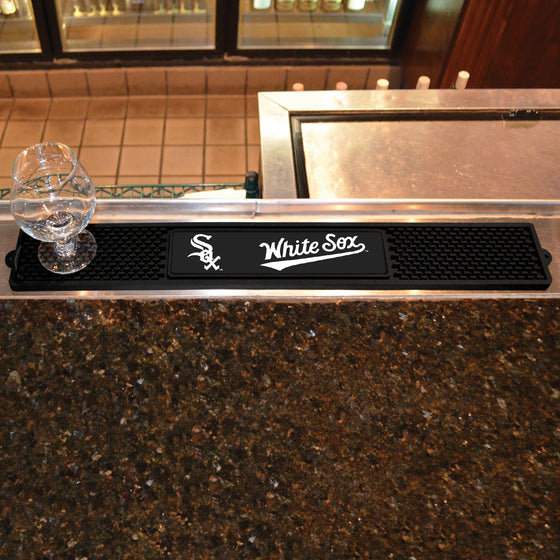 Chicago White Sox Bar Drink Mat - 3.25in. x 24in.