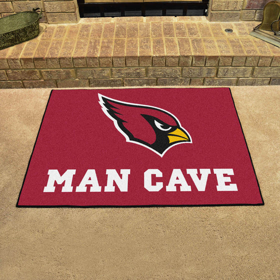 Arizona Cardinals Man Cave All-Star Rug - 34 in. x 42.5 in.