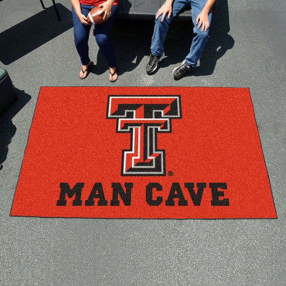 Texas Tech Red Raiders Man Cave Ulti-Mat Rug - 5ft. x 8ft.