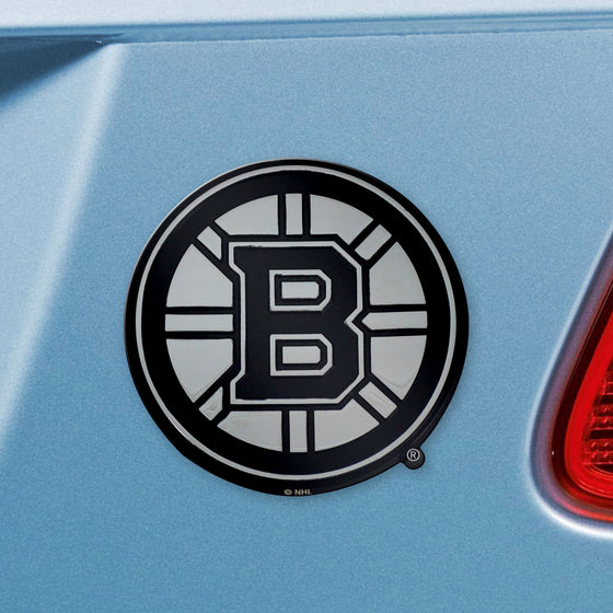 Boston Bruins 3D Chrome Metal Emblem