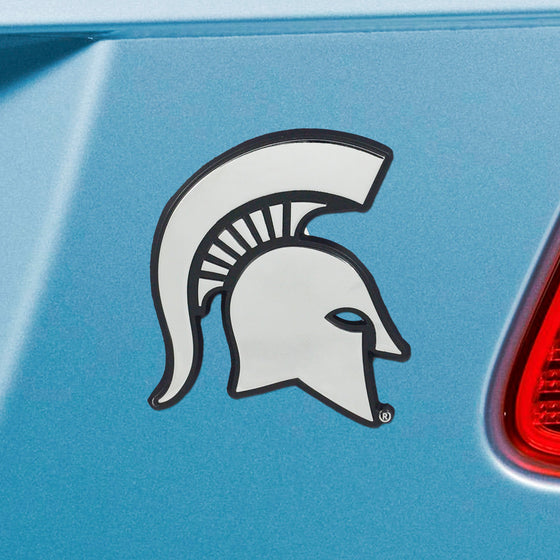 Michigan State Spartans 3D Chrome Metal Emblem
