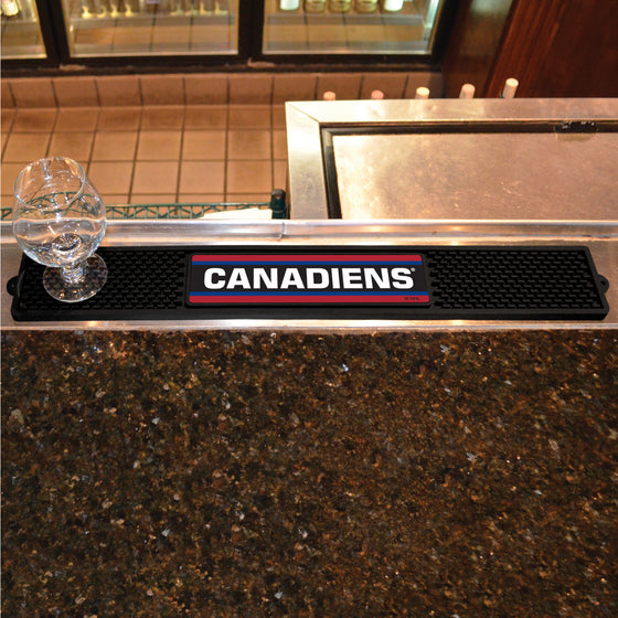 Montreal Canadiens Bar Drink Mat - 3.25in. x 24in.