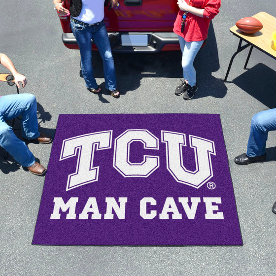 TCU Horned Frogs Man Cave Tailgater Rug - 5ft. x 6ft.