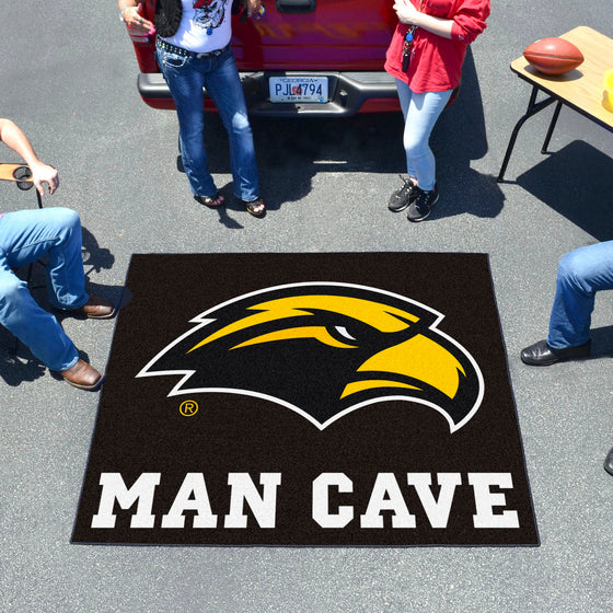 Southern Miss Golden Eagles Man Cave Tailgater Rug - 5ft. x 6ft.