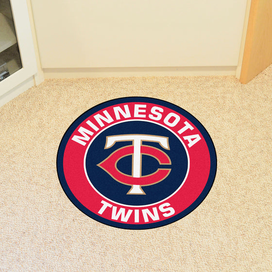 Minnesota Twins Roundel Rug - 27in. Diameter