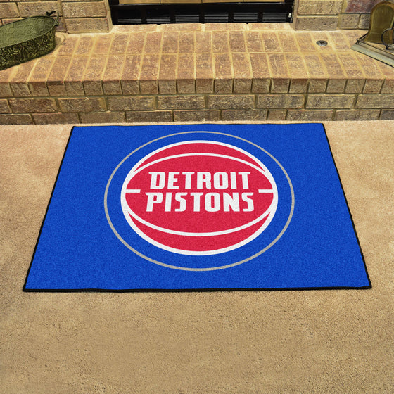 Detroit Pistons All-Star Rug - 34 in. x 42.5 in.