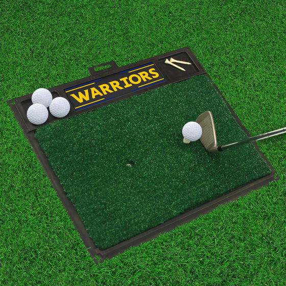 Golden State Warriors Golf Hitting Mat