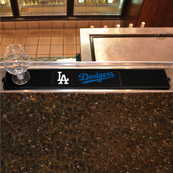 Los Angeles Dodgers Bar Drink Mat - 3.25in. x 24in.